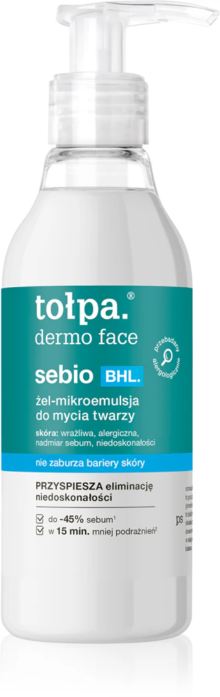Tołpa Dermo Face Sebio BHL Facial Cleansing Gel