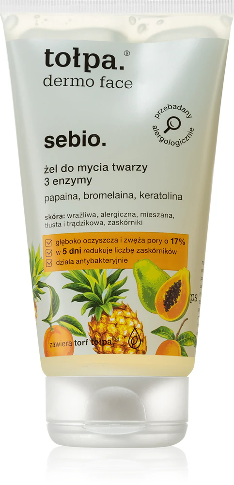 Tołpa Dermo Face Sebio washing gel against blackheads