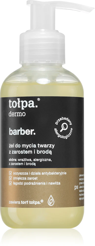 Tołpa Dermo Men Barber wash gel for face and beard