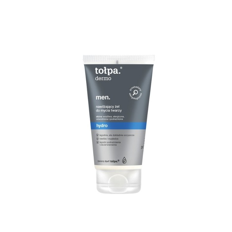 Tołpa Dermo Men Hydro Moisturizing Face Wash Gel 150 ml