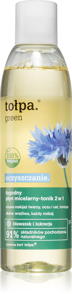 Tołpa Green Cleaning micellar water and tonic 2 in 1