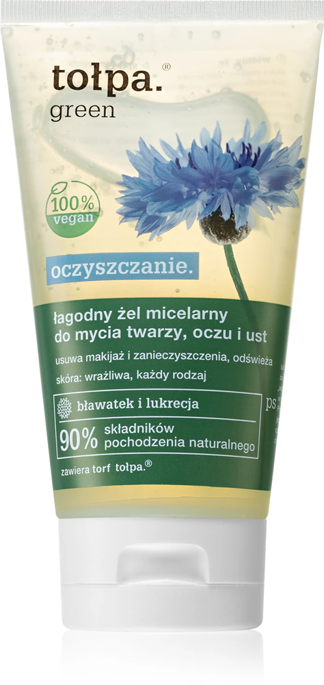 Tołpa Green Cleaning cleansing gel for face and eyes