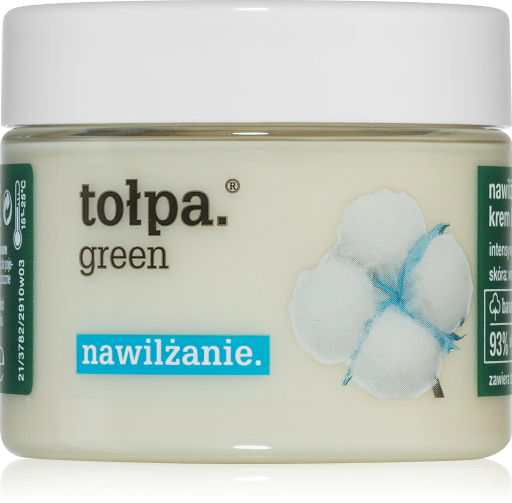 Tołpa Green Moisturizing soothing and hydrating cream with a smoothing effect