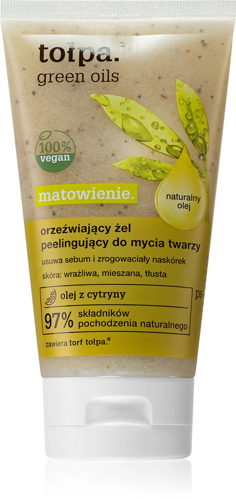 Tołpa Green Oils cleansing skin peeling