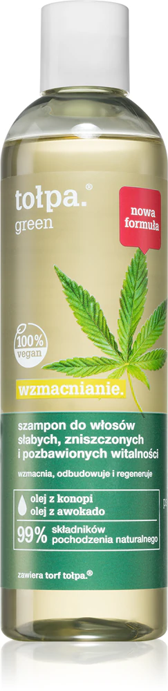 Tołpa Green Strengthening Shampoo for weakened and damaged hair