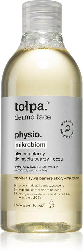 Tołpa Physio Microbiome Cleansing Micellar Water for Face and Eyes