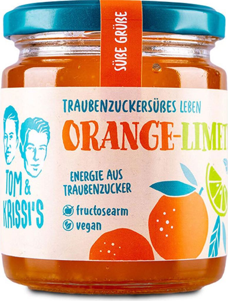 Tom & Krissi's Orange-Lime Fruit Spread 250g