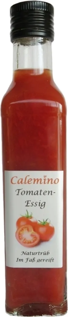 Calemino Tomato vinegar with 50% fresh tomatoes, naturally cloudy, 250ml