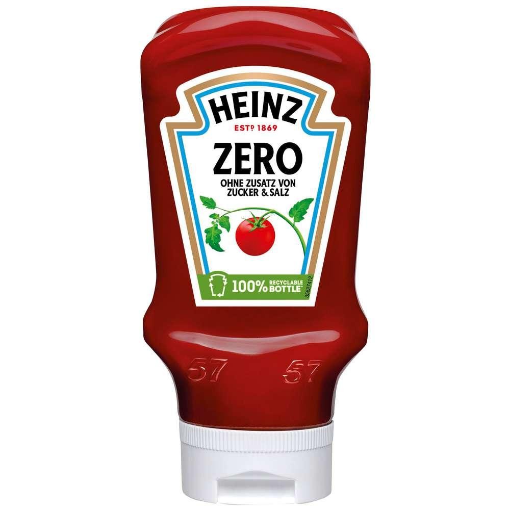 HEINZ Tomato ketchup, without added sugar & salt