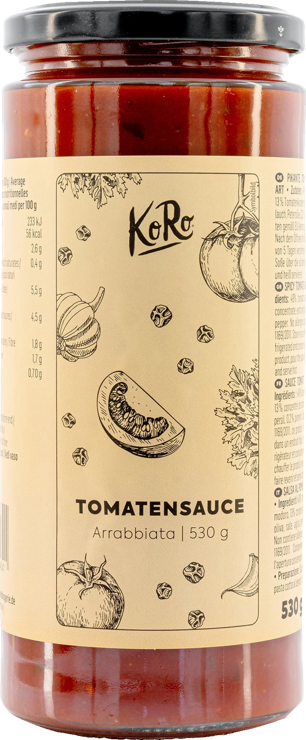 KoRo Tomatensoße Arrabbiata