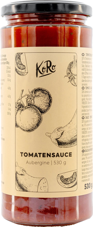 KoRo Tomato sauce with eggplant