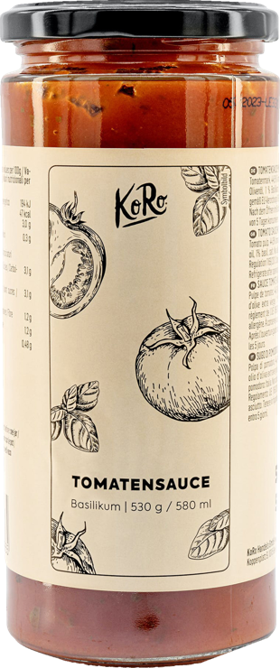 KoRo Tomatensoße mit Basilikum