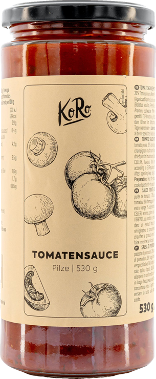 KoRo Tomato sauce with mushrooms