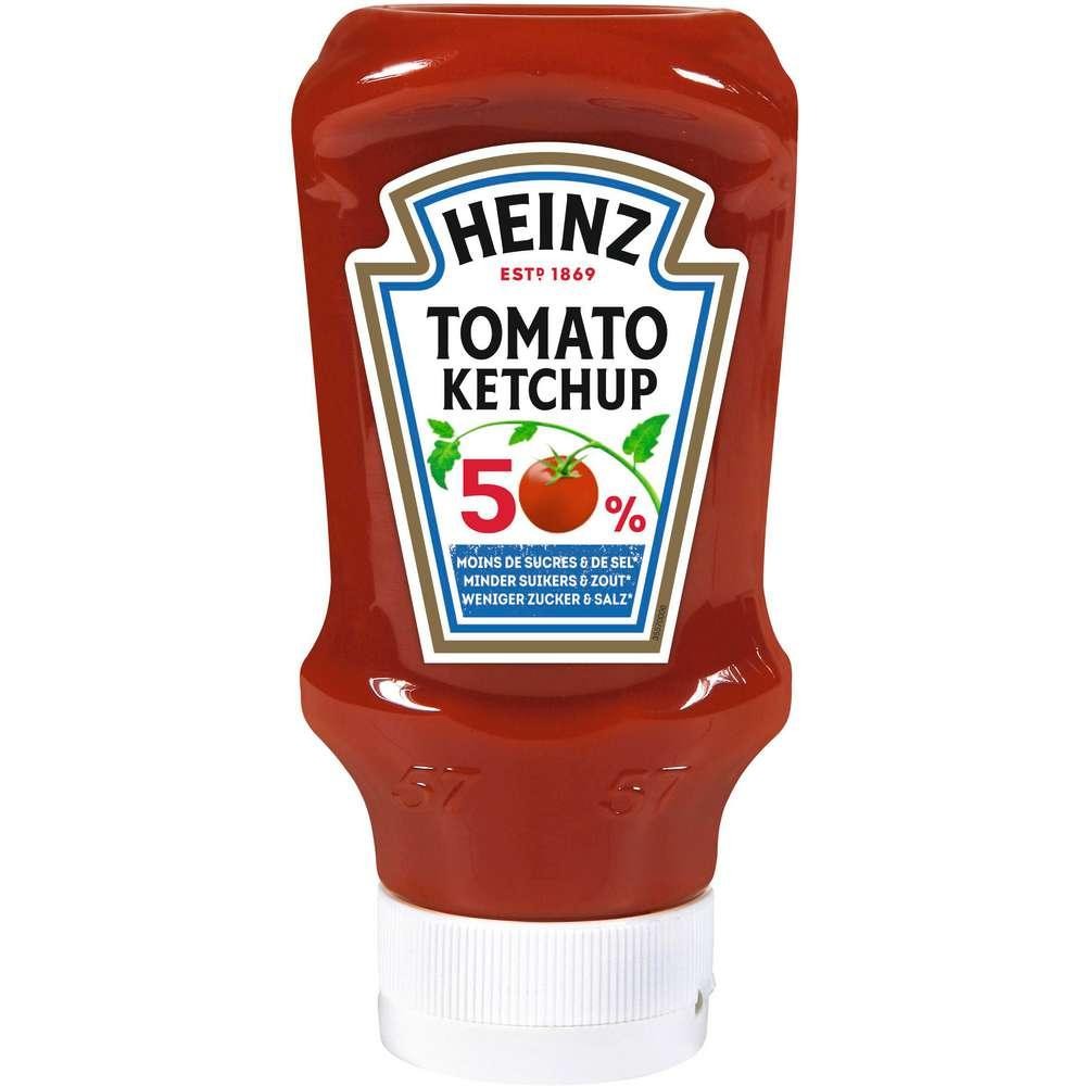HEINZ Tomato Ketchup -50% sugar & salt