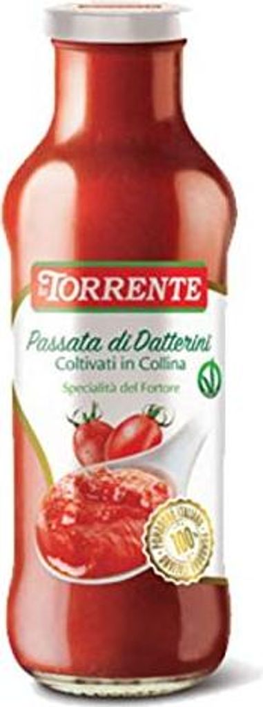 Datterini Tomato Puree - La Torrente - 6 pieces per carton, 2400 ml