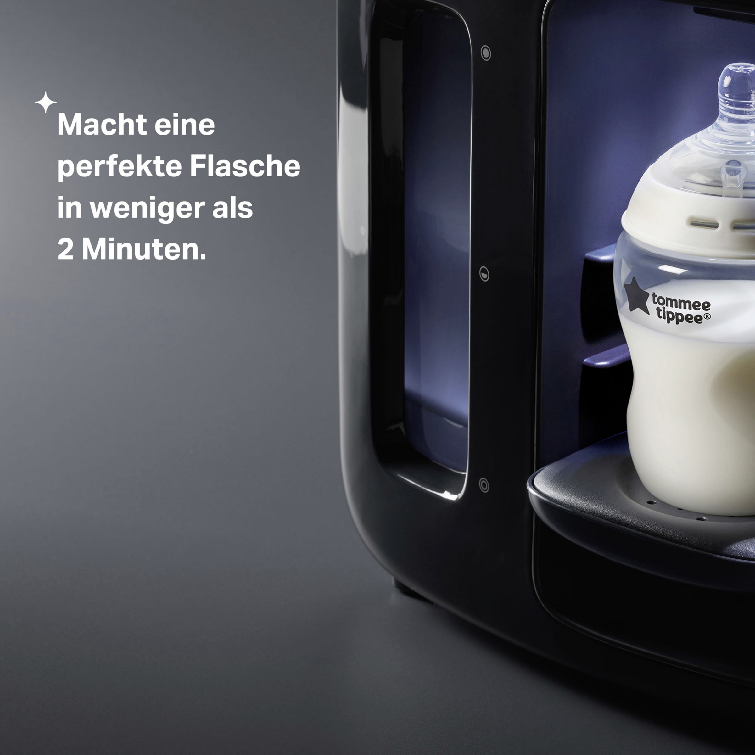 Tommee Tippee Perfect Prep Day & Night Bottle Maker, Black