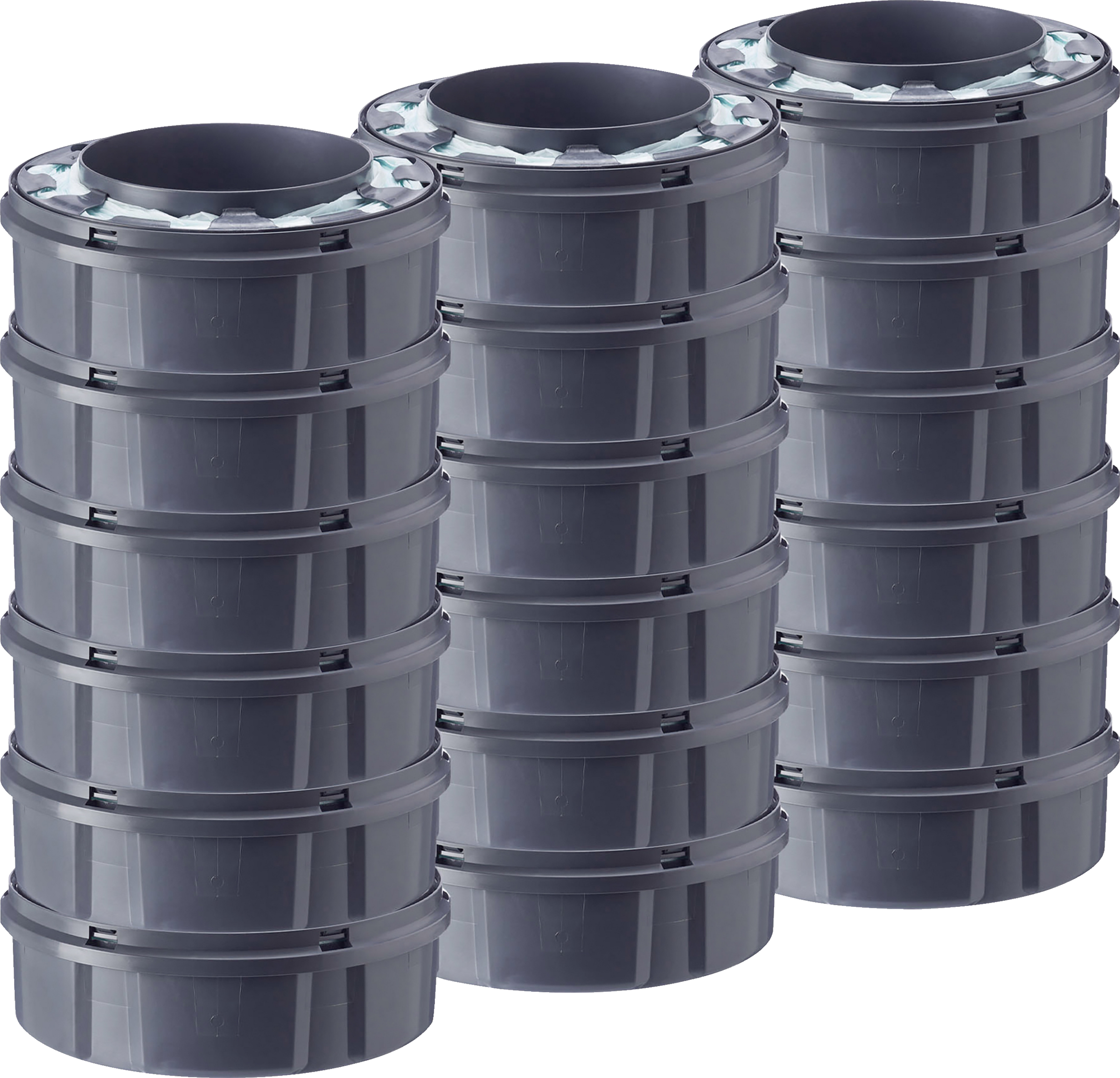 Tommee Tippee refill cassettes for Twist & Click diaper pails, 18 pcs