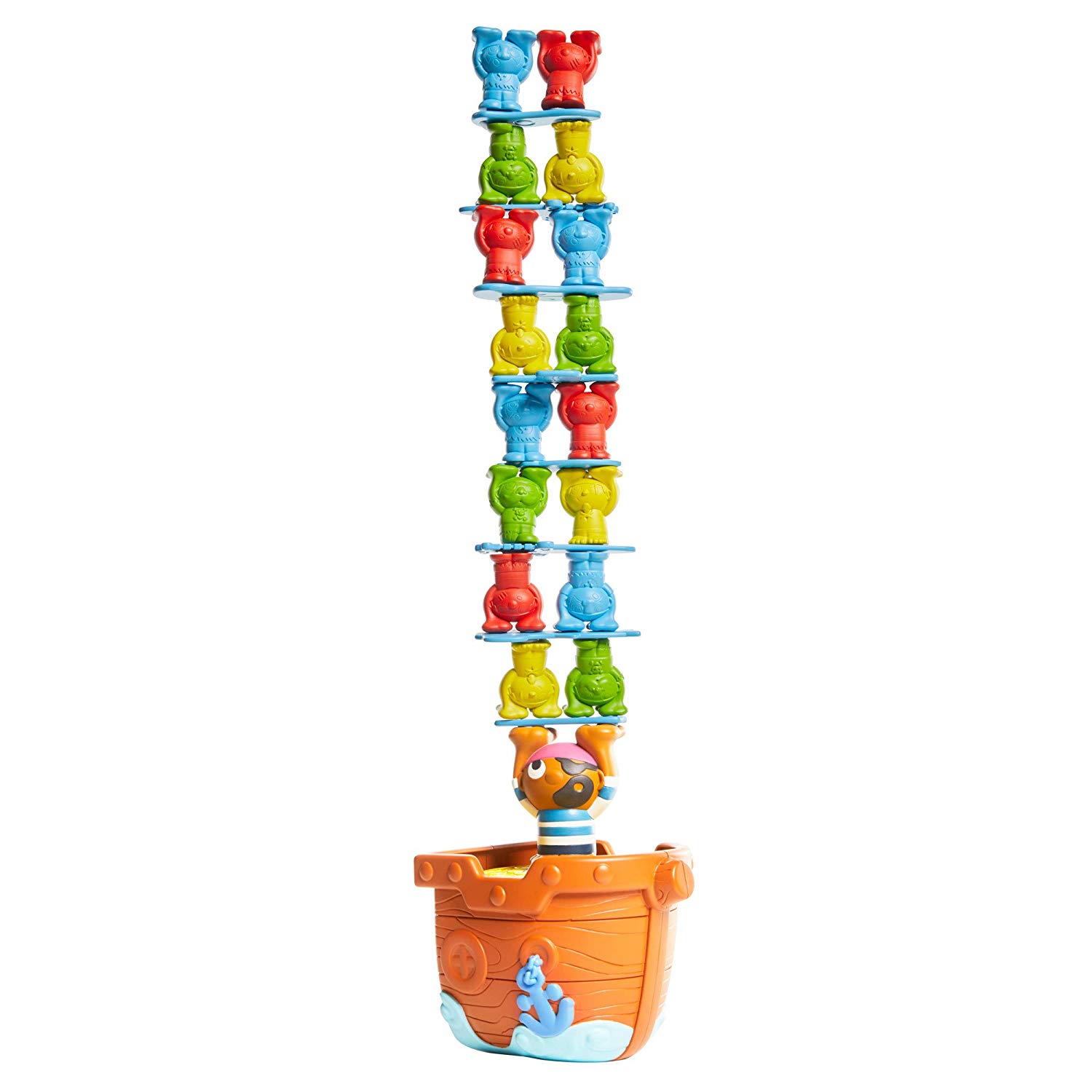 TOMY 1 T72868 Ten Pirates Stackable Protective Cover for Ship - Multicolour