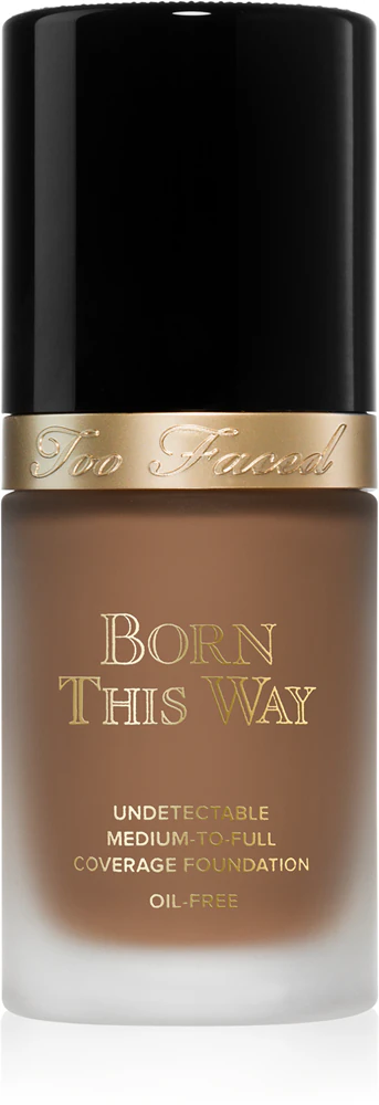 Too Faced Born This Way Flawless Coverage Natural Finish Foundation opaque makeup for a natural look