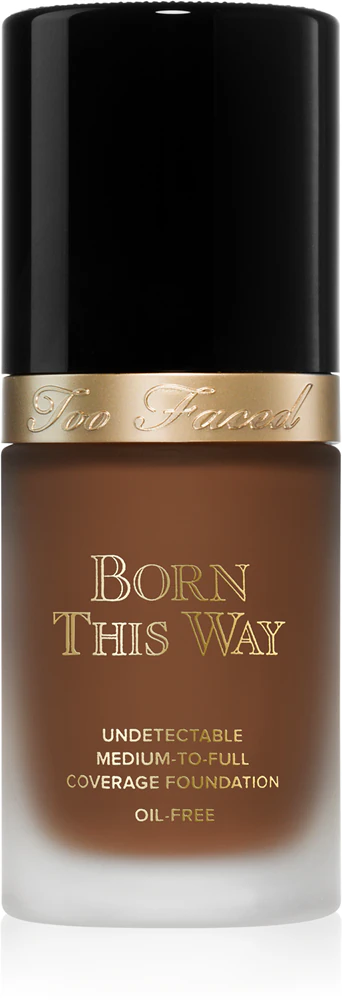 Too Faced Born This Way Flawless Coverage Natural Finish Foundation opaque makeup for a natural look