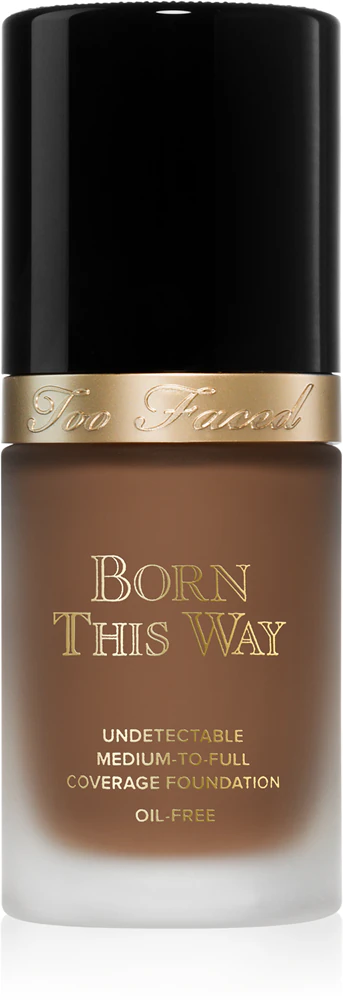 Too Faced Born This Way Flawless Coverage Natural Finish Foundation opaque makeup for a natural look