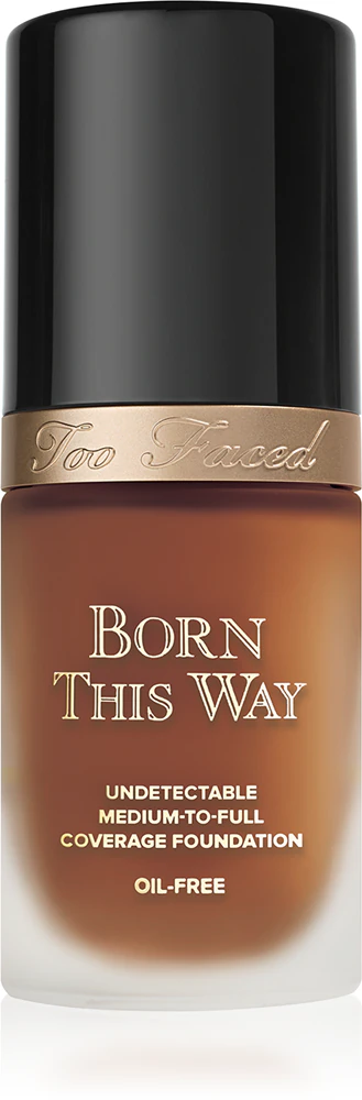 Too Faced Born This Way Flawless Coverage Natural Finish Foundation opaque makeup for a natural look