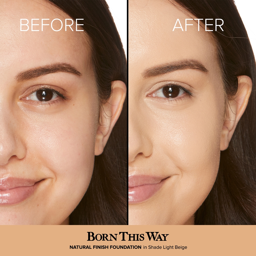 Too Faced Born This Way Flawless Coverage Natural Finish Foundation opaque makeup for a natural look