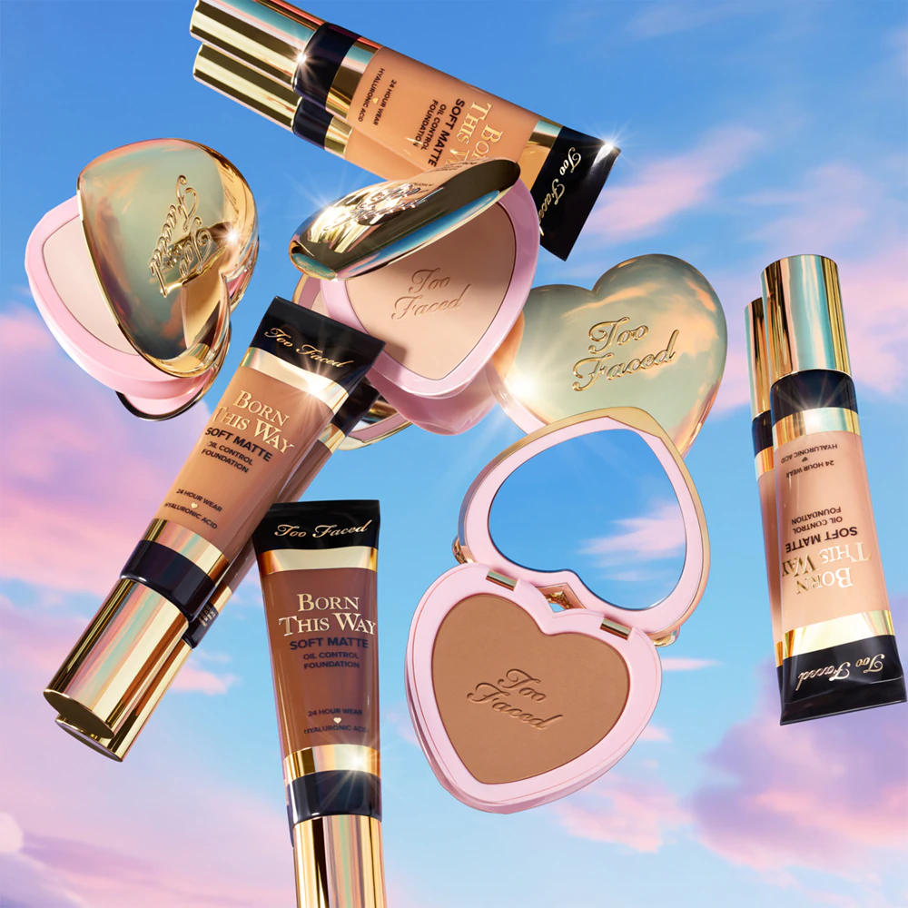 Too Faced Born This Way Soft Blur Setting Powder mattifying powder