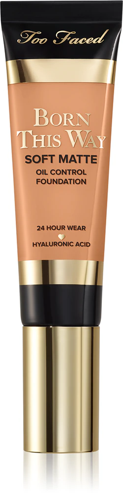Too Faced Born This Way Soft Matte Foundation mattifying makeup