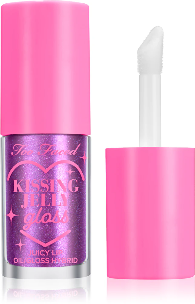 Too Faced Kissing Jelly Lip Oil Gloss Oil lip gloss for intense hydration