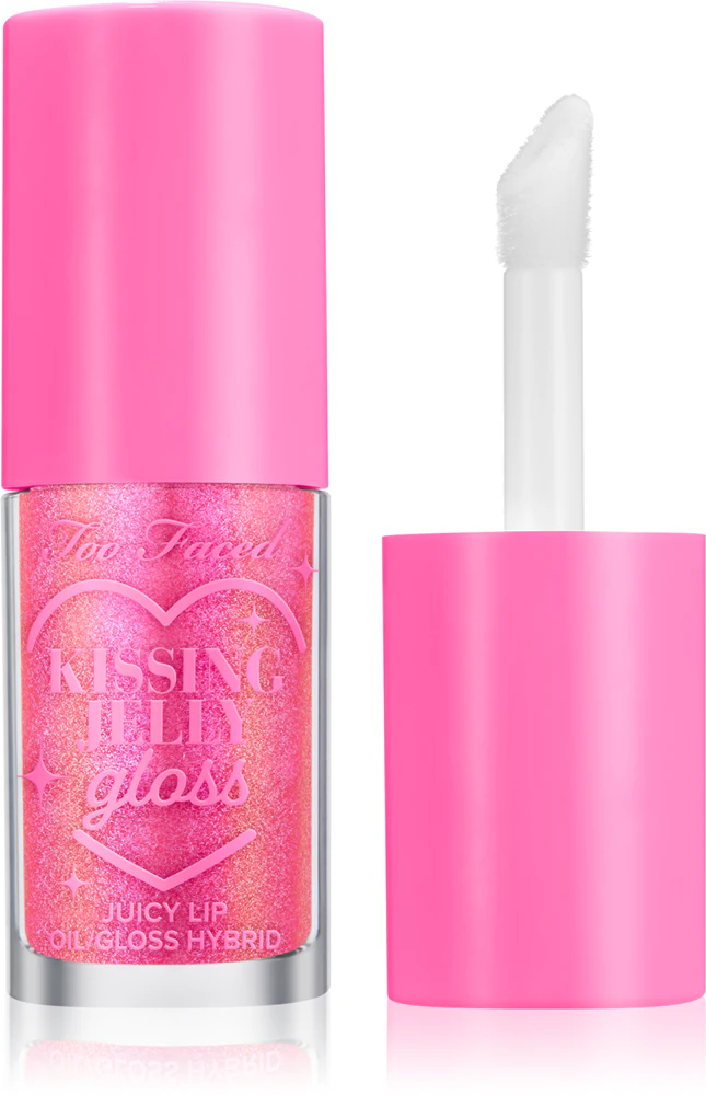 Too Faced Kissing Jelly Lip Oil Gloss Oil lip gloss for intense hydration