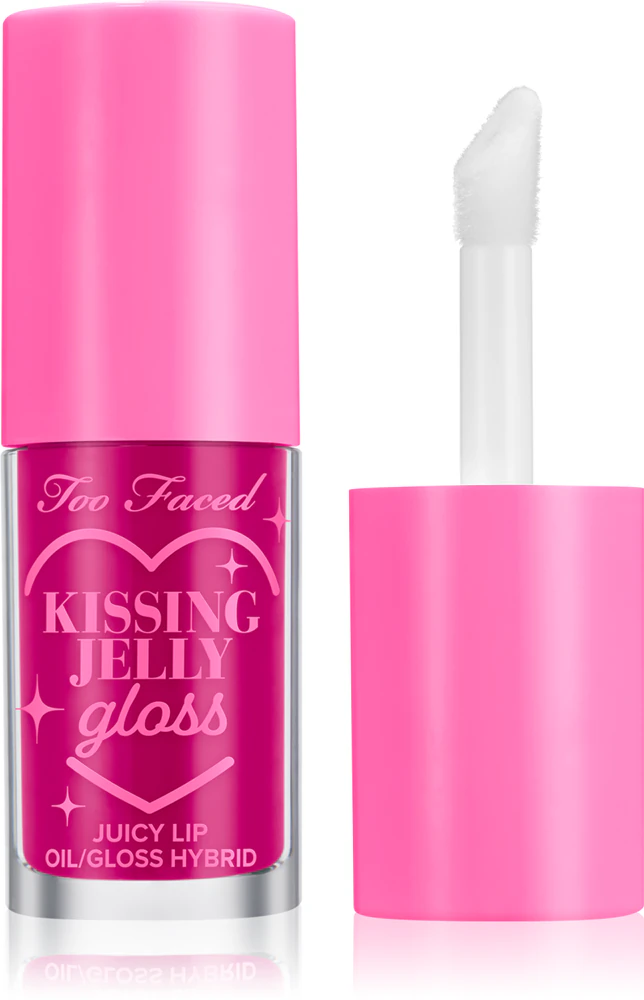 Too Faced Kissing Jelly Lip Oil Gloss Oil lip gloss for intense hydration