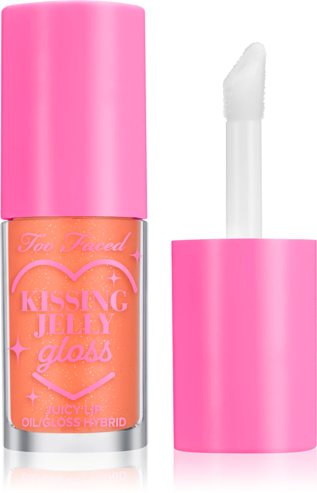 Too Faced Kissing Jelly Lip Oil Gloss Oil lip gloss for intense hydration