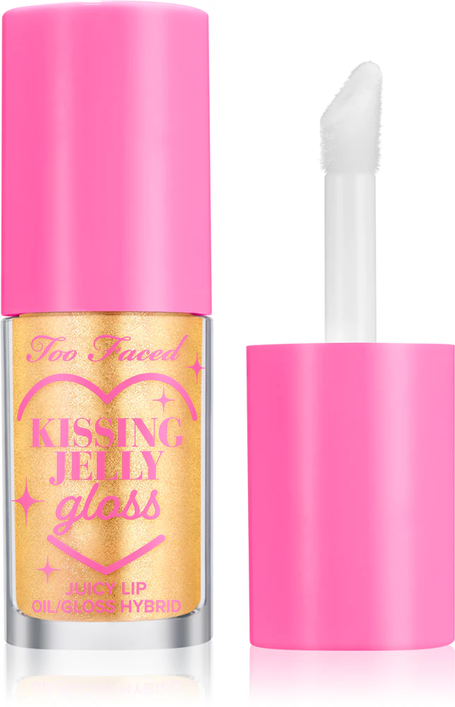 Too Faced Kissing Jelly Lip Oil Gloss Oil lip gloss for intense hydration