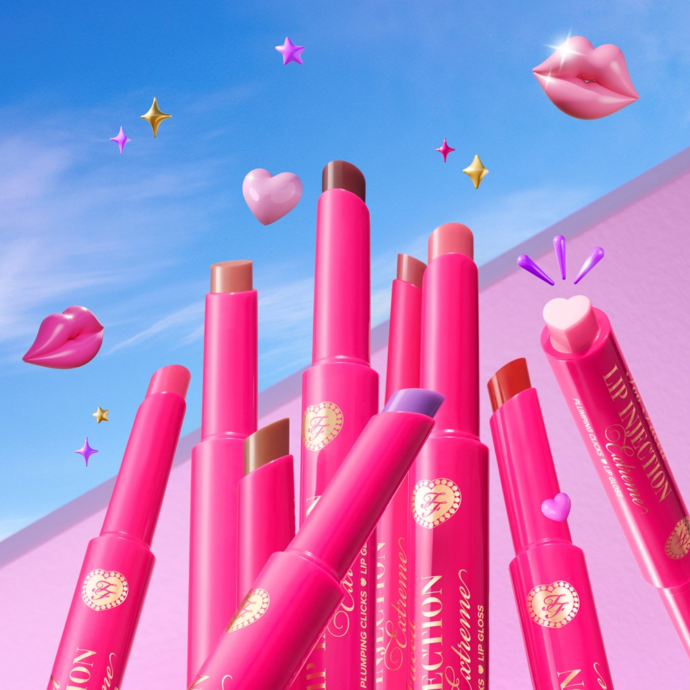 Too Faced Lip Injection Extreme Plumping Clicks Lip gloss for more volume in the form of a stick