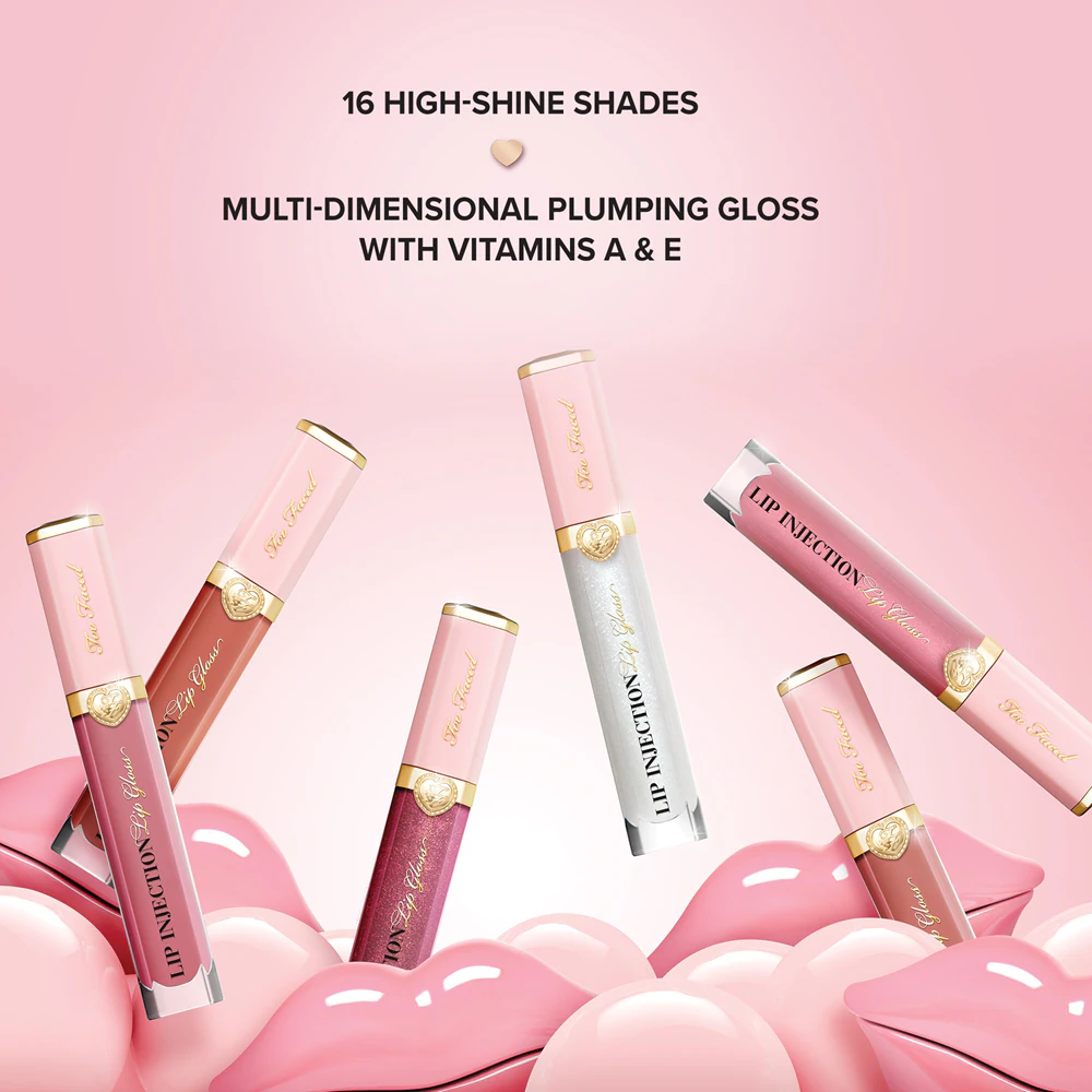Too Faced Lip Injection Power Plumping Lip Gloss Lip gloss for more volume
