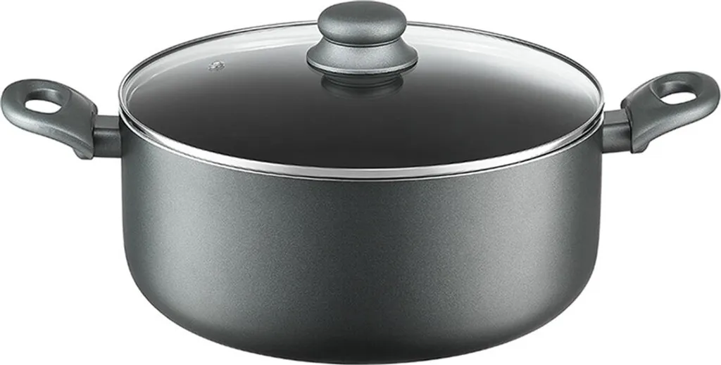 Graphite pot with lid, 28cm, 6l, AMBITION