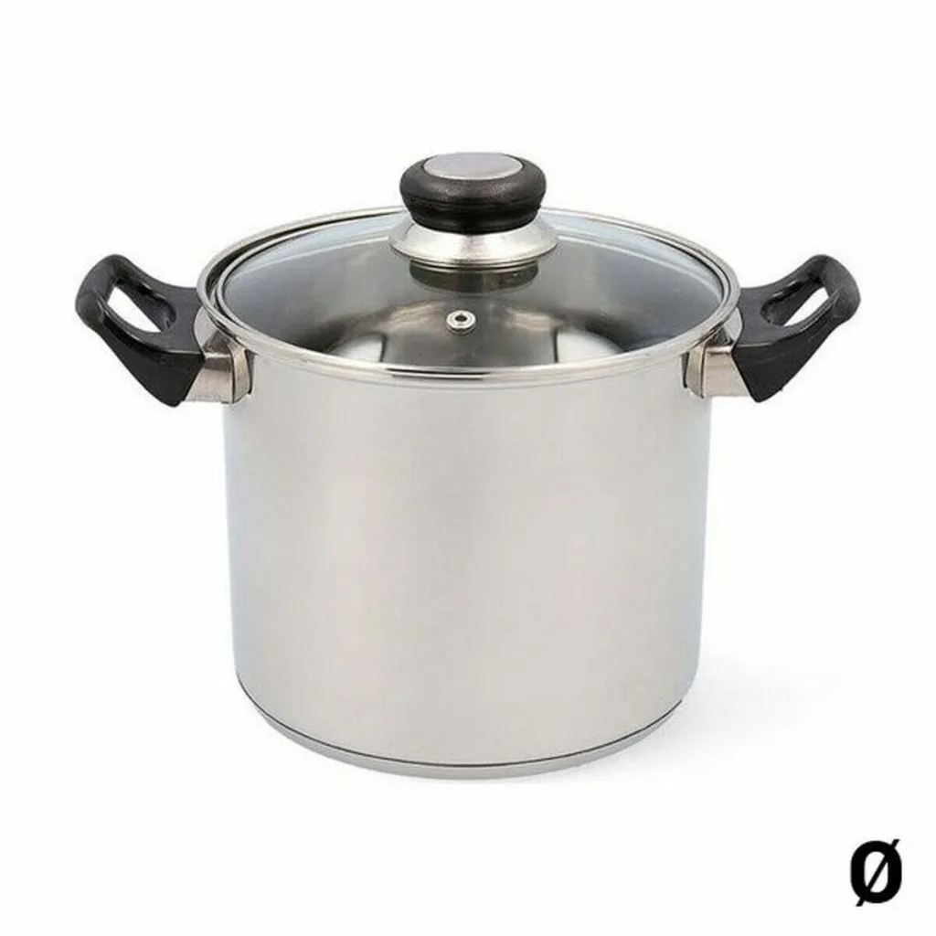Quid Habitat pot with glass lid - 20 cm