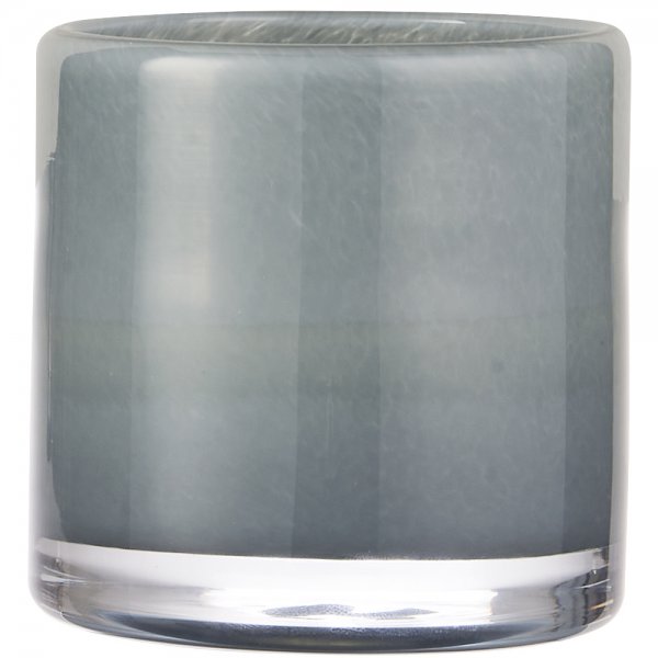 Pot Venecia solid-colored light blue glass Ib Laursen
