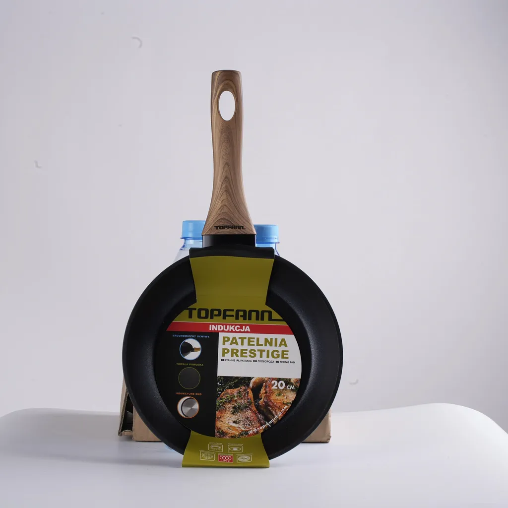 Topfann Frying Pan 20 cm Black | Induction Pan | Non-stick Pan | Coated Frying Pan