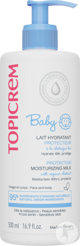 Topicrem Baby Moisturizing Protective Lotion 500ml