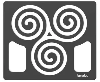 TopPlay Activity Game Board “Mandala Snails”