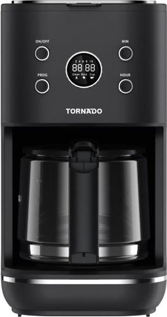 Tornado American Coffee Maker, 1000W, 1.5L, Matte Finish, Anti-Drip, Keep Warm Function