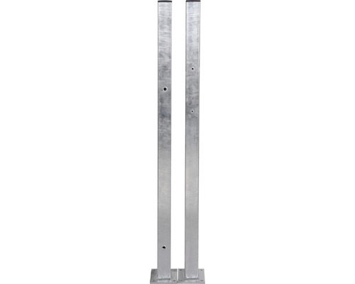 Alberts Goal post set for ET, hot-dip galvanized, zA, 50x50/1000 mm