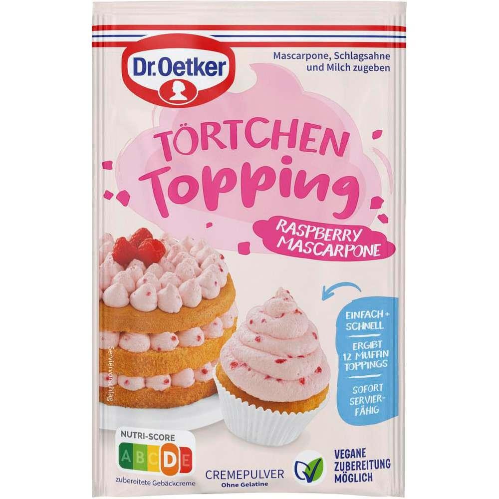 Dr. Oetker Tartlet topping, raspberry mascarpone