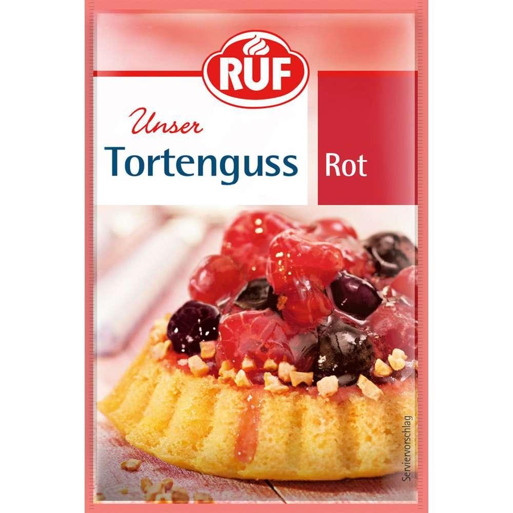 RUF Red cake glaze, unsweetened