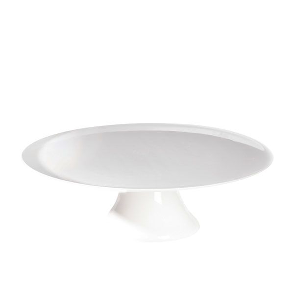 Cake stand on foot Grande White (29cm) by Asa
