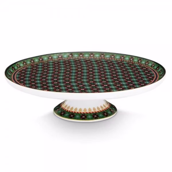 Cake plate Berry Blues Clover Green from Pip Studio