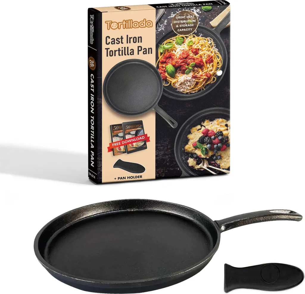 Tortillada Tortilla Pan including Recipe Book 26cm