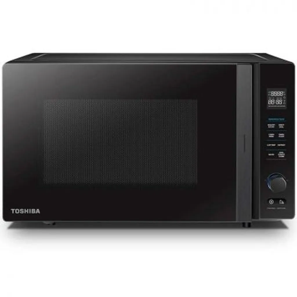 Toshiba M/O Mw-Ac25T Bk 25Lt 25Lt, Microonde 900W, Grill 1100W + 2100W Black, Disp Led